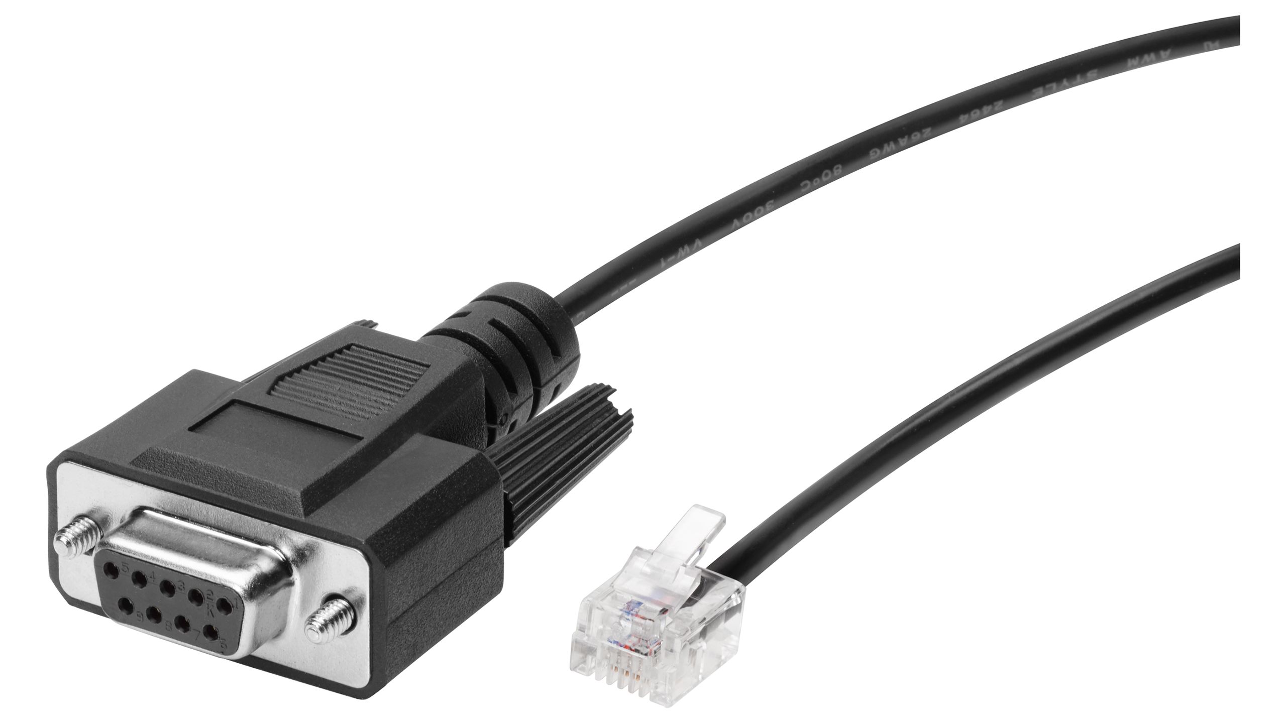 Siemens Female RS232C to Male RJ11 Serial Cable, 3m