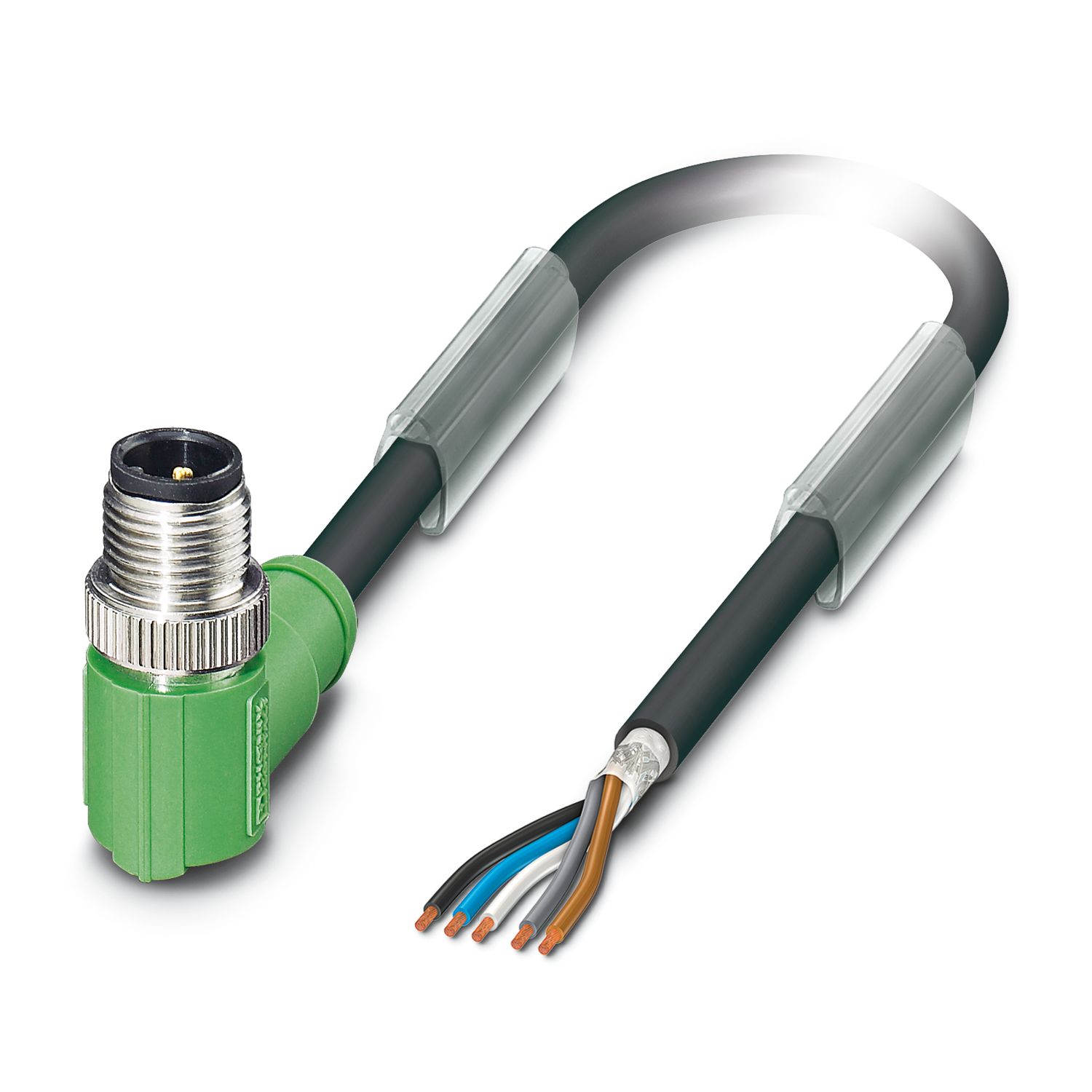 Phoenix Contact Male 5 way M12 to Unterminated 5 way Unterminated Sensor Actuator Cable, 10 m