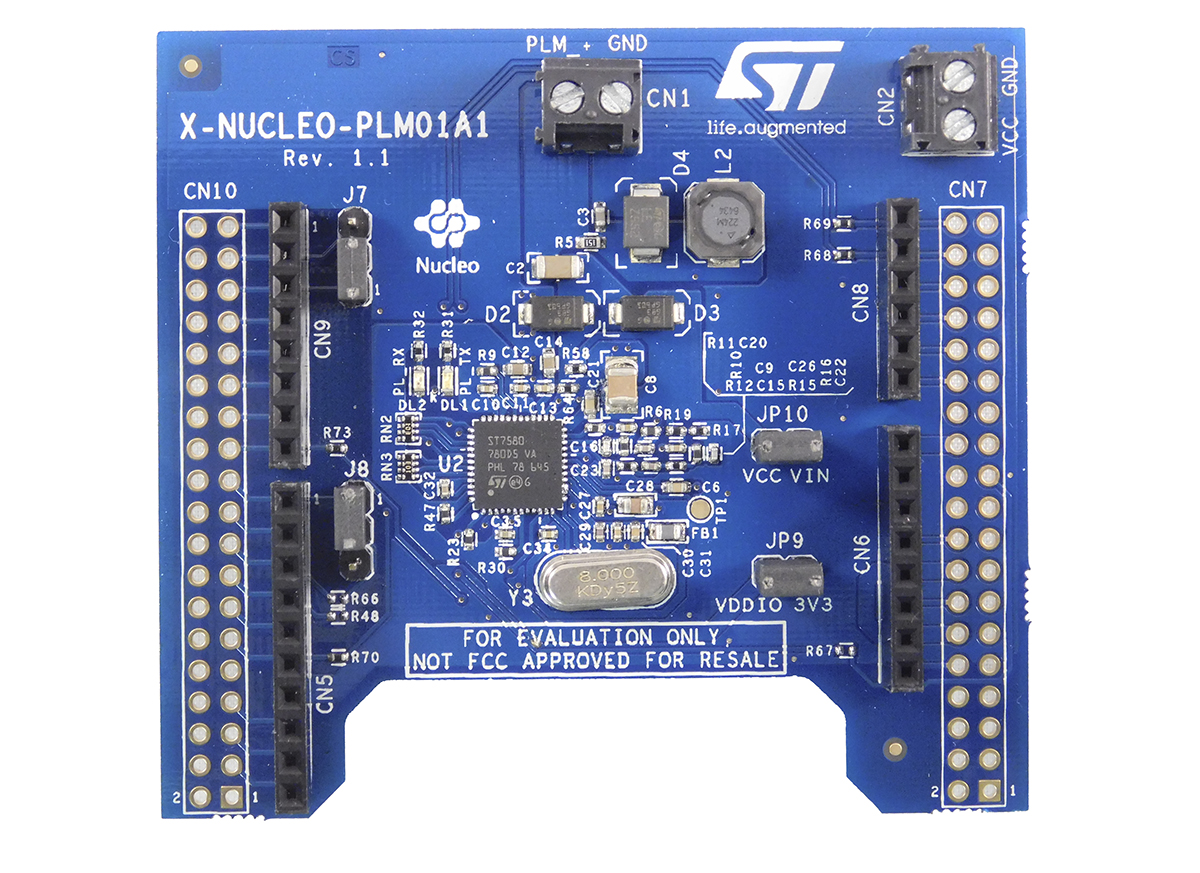 STMicroelectronics NUCLEO ST7580 Evaluation Kit for STM32 Nucleo X-NUCLEO-PLM01A1