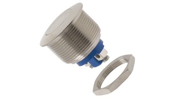 APEM AV Series Push Button, Panel Mount, 250V ac
