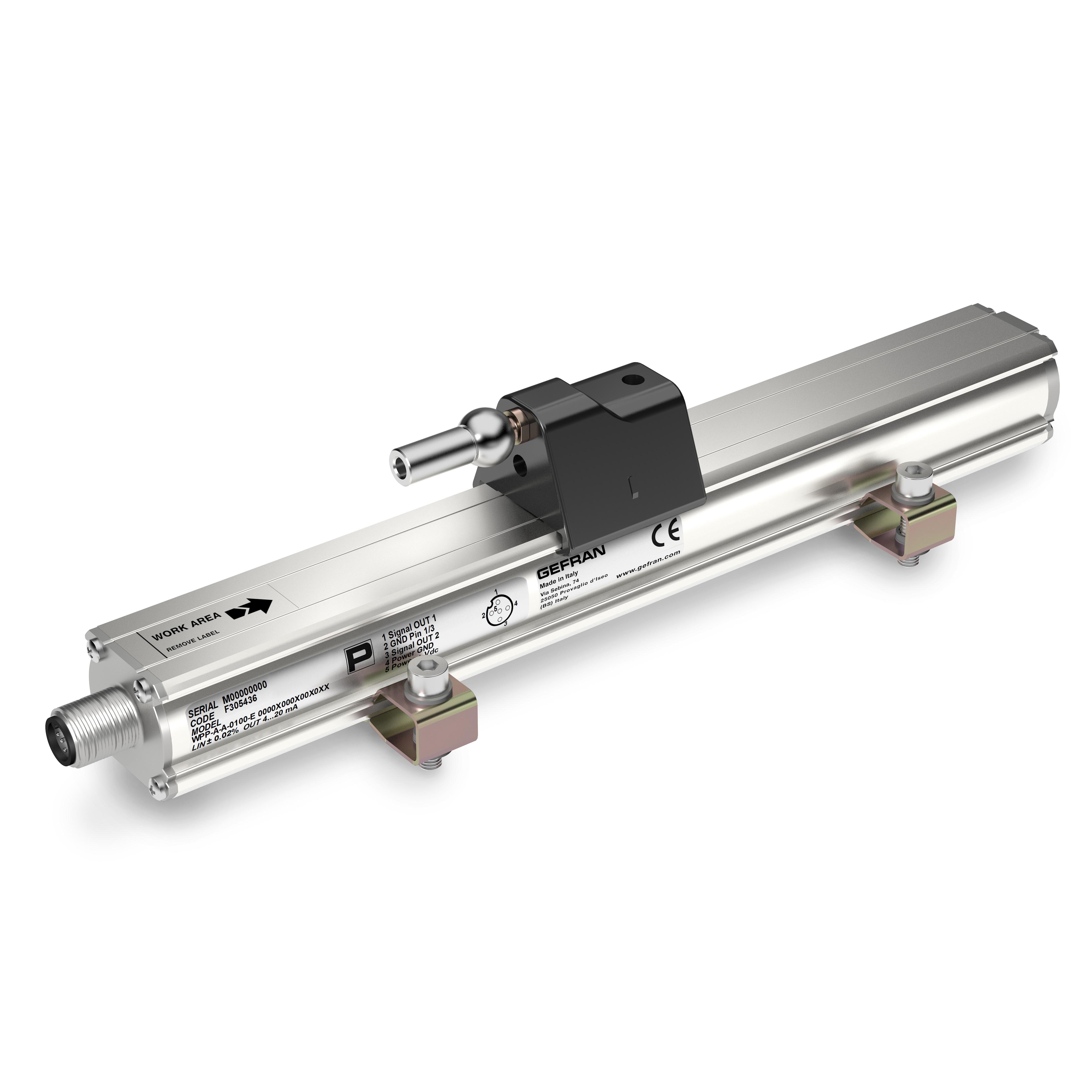 Gefran Transducer Linear Transducer, Analogue Signal, Axial Type