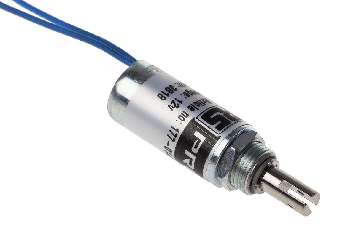 RS PRO Linear Solenoid, 12 V dc