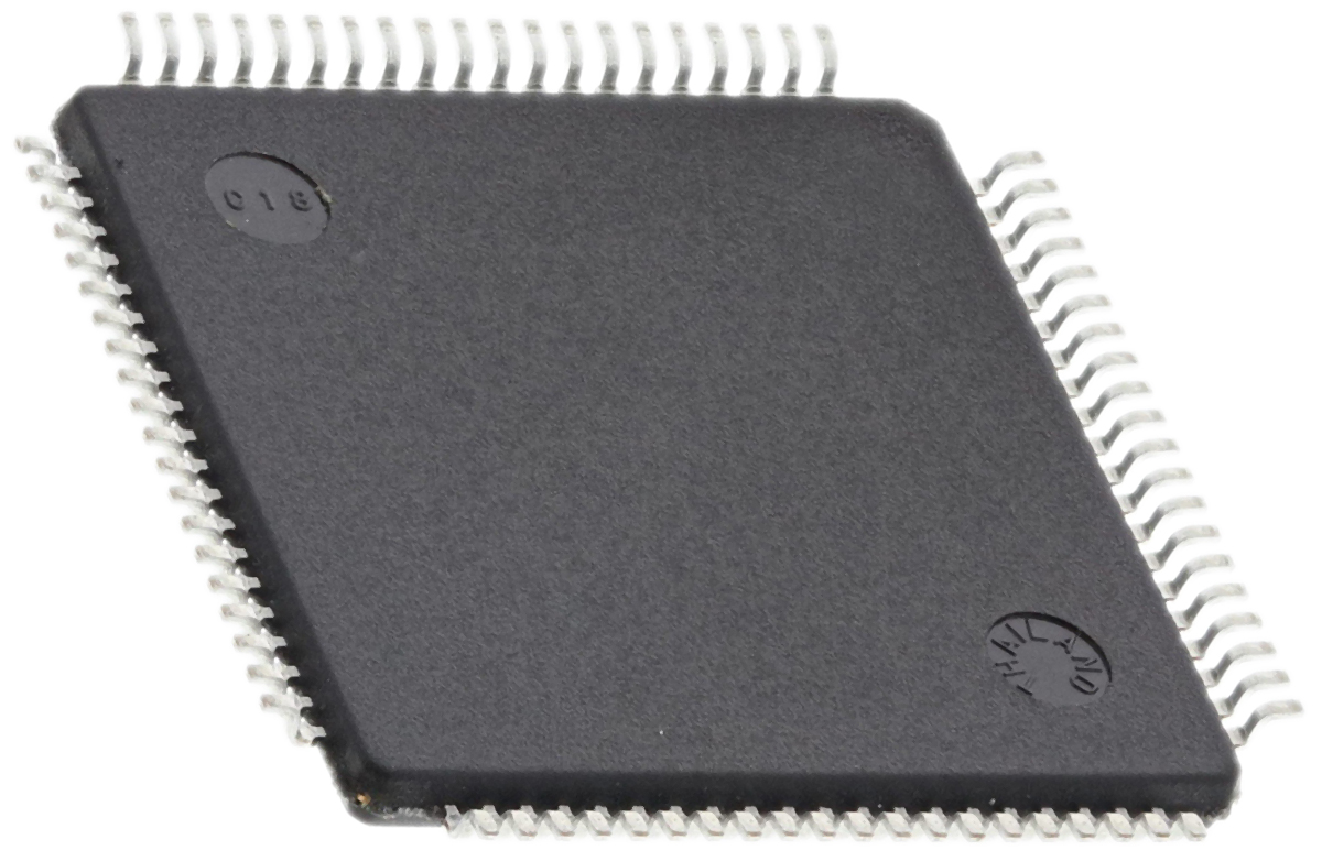 Microchip, 8 bit PIC, PIC18F8723 Microcontroller, 64 MHz, 128kB FLASH, 80-Pin TQFP