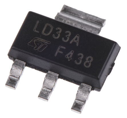 STMicroelectronics STN9360 PNP Transistor, -500 mA, -600 V, 3 + Tab-Pin SOT-223