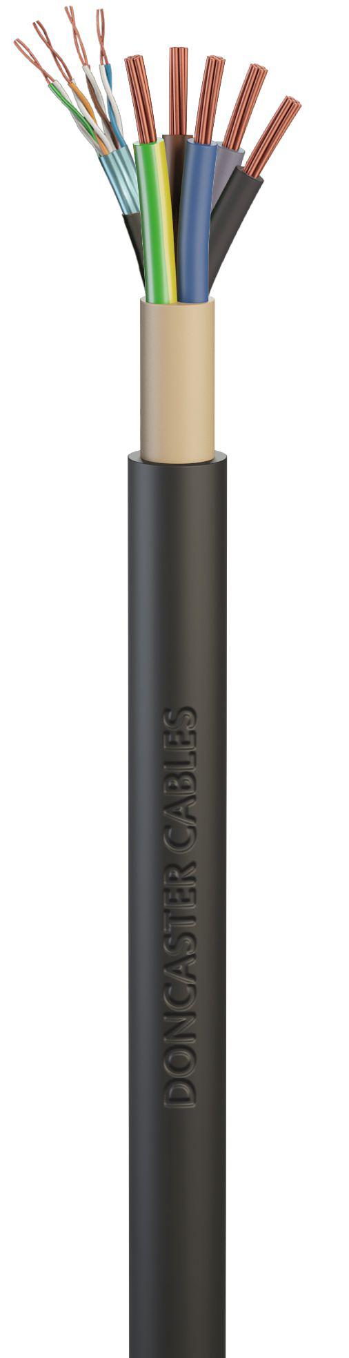 RS PRO 58A Power and Data Combined Installation Cable, EV Charging Cable 50m
