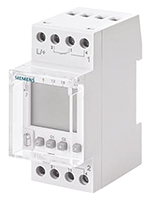 Siemens Digital DIN Rail Time Switch 24 V ac/dc, 2-Channel
