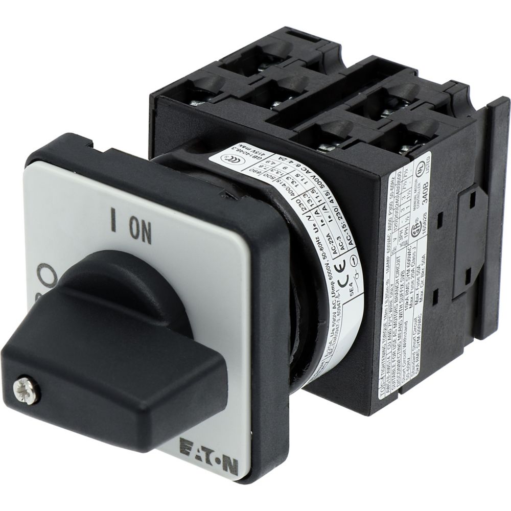 Eaton, 6P 6 Position 90° On-Off Cam Switch, 690V ac, 20A