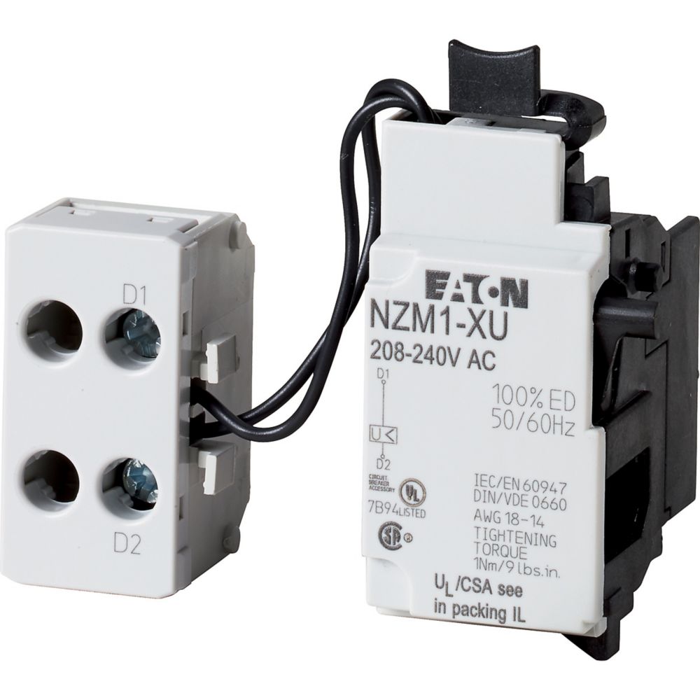 Eaton Eaton Moeller NZM Undervoltage Release for use with N(S)1(-4), NZM1(-4)