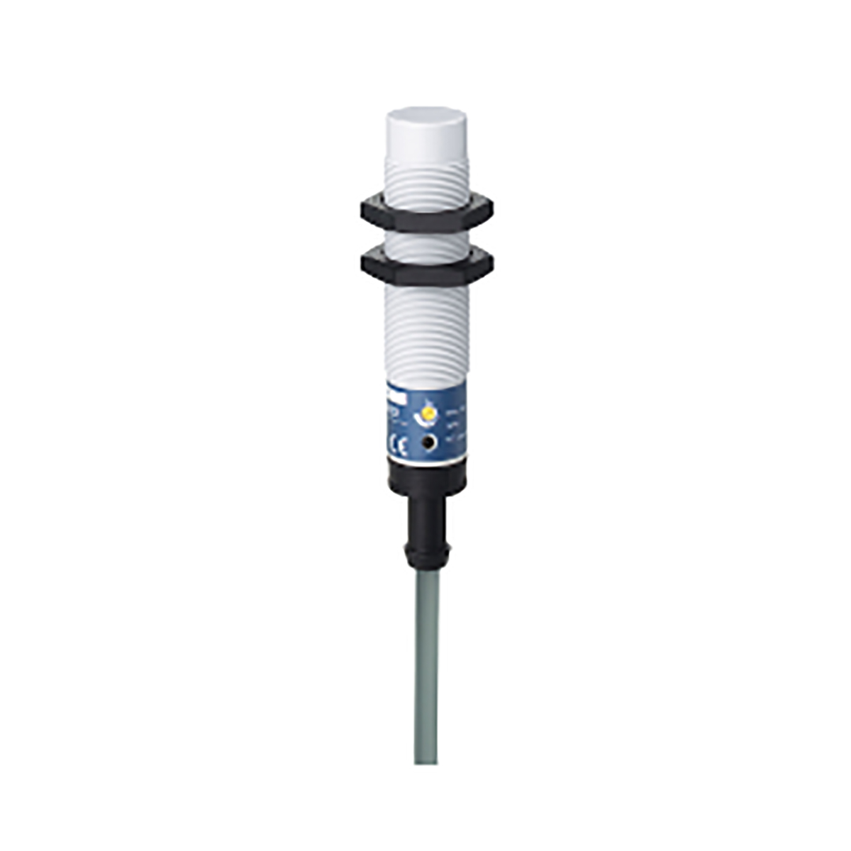 Telemecanique Sensors Capacitive Threaded Barrel Proximity Sensor, M18, 8 mm Detection, 2-Wire NO, 24 → 240 V ac