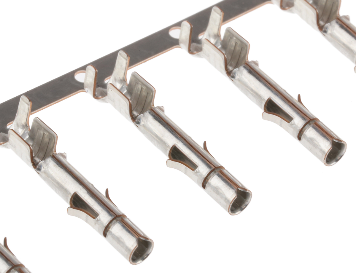 TE Connectivity Universal MATE-N-LOK Series Female Crimp Terminal, 20AWG Min, 14AWG Max