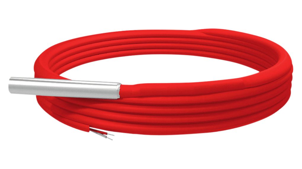 Emko PT100 Temperature Sensor, 6mm Dia, 50mm Long, Class B +200°C Max