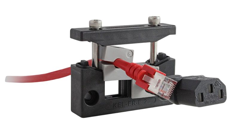 Icotek KEL Series Black, Grey Polyamide Cable Gland Kit, 35mm max., IP66