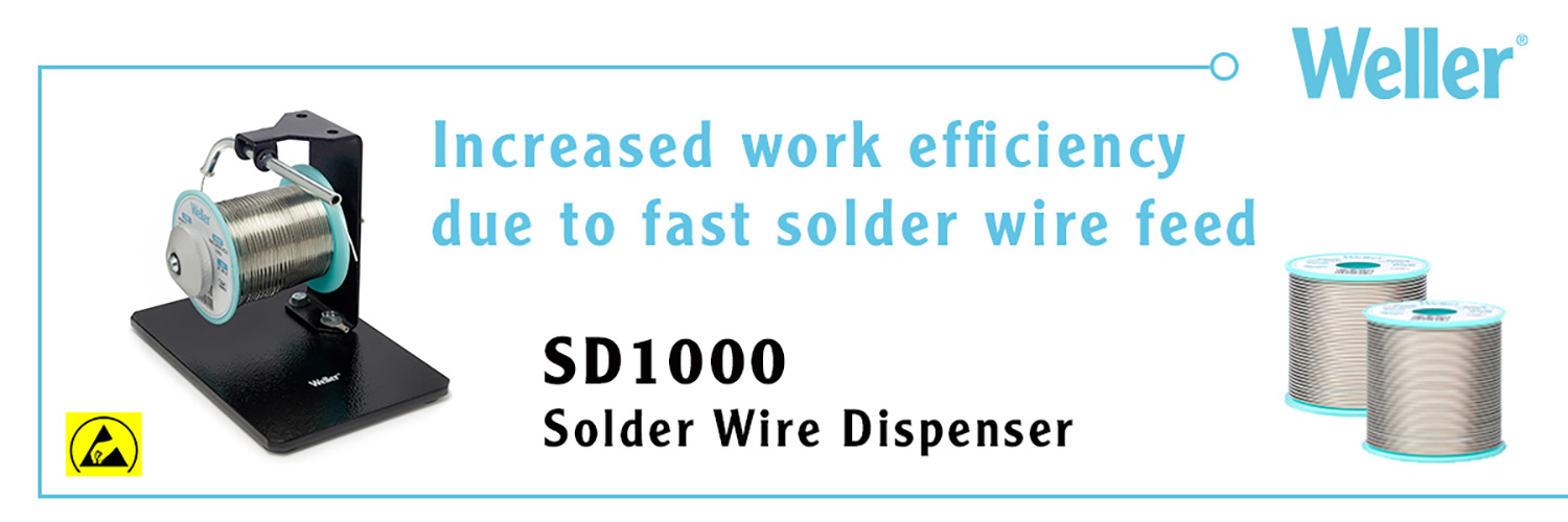 Weller Soldering Accessory SD1000 Solder Dispenser, for use with ABW2