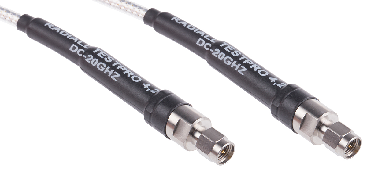 Radiall Test Pro Series Male SMA to Male SMA, 1.83 m