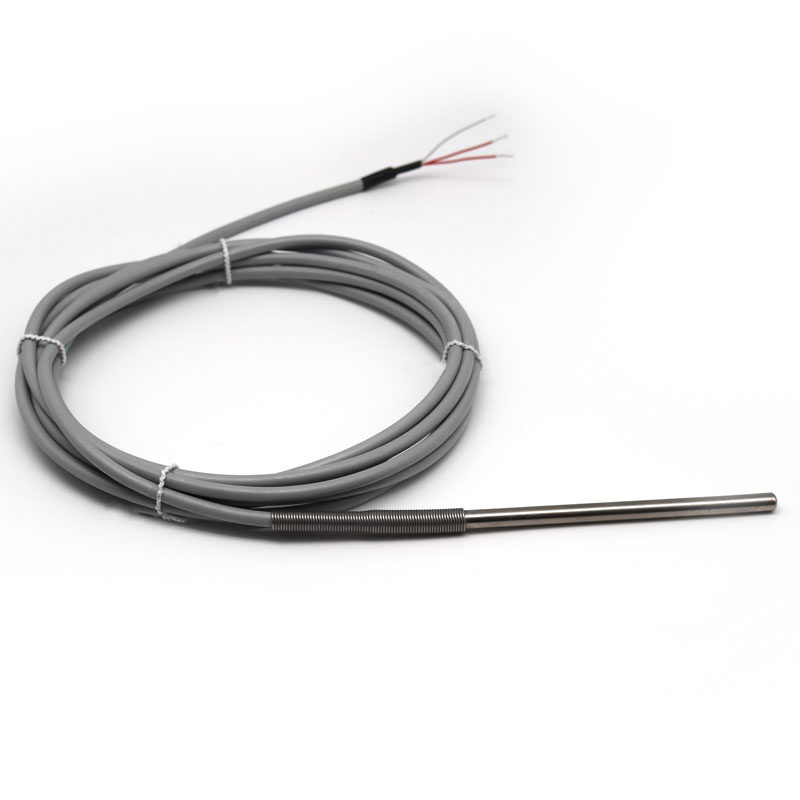 Prosensor PT100 Temperature Probe, 6mm Dia, 100mm Long, 3 Wire, Class A +180°C Max
