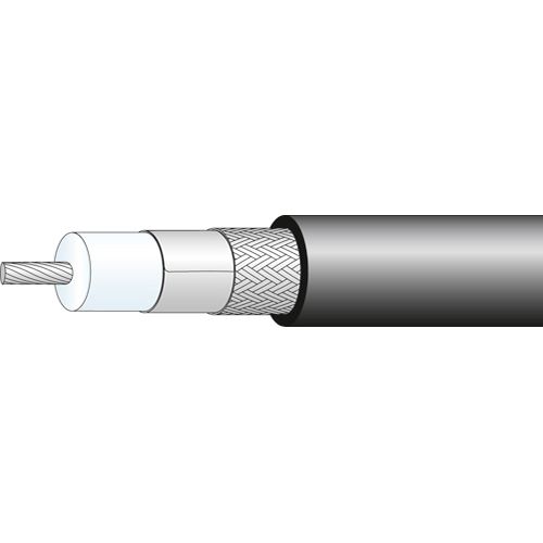 Huber+Suhner Spuma_240-RS-FR Series, RG142 Coaxial, Unterminated 50 Ω