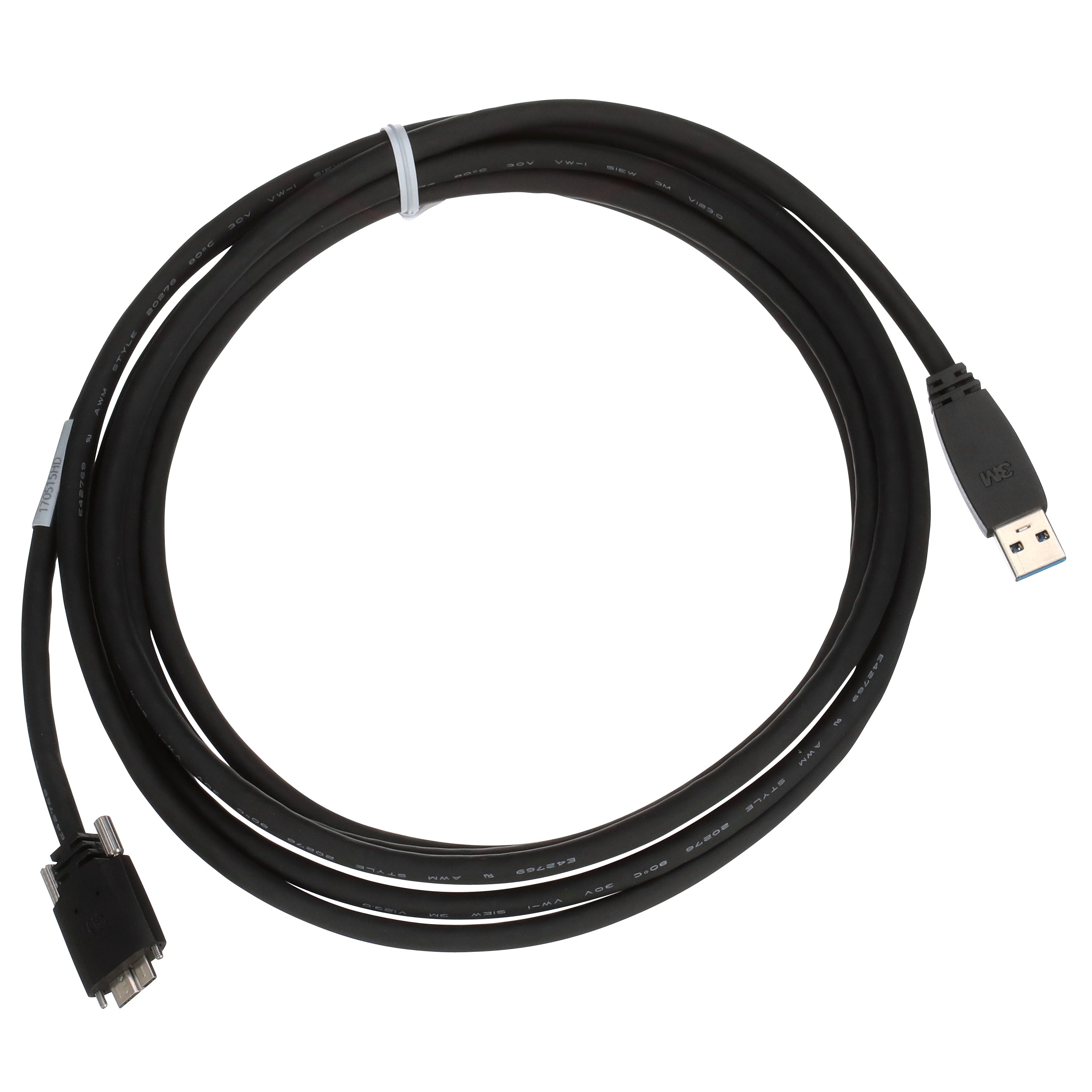 3M USB 3.0, Male Micro USB B to Male USB A, 5m