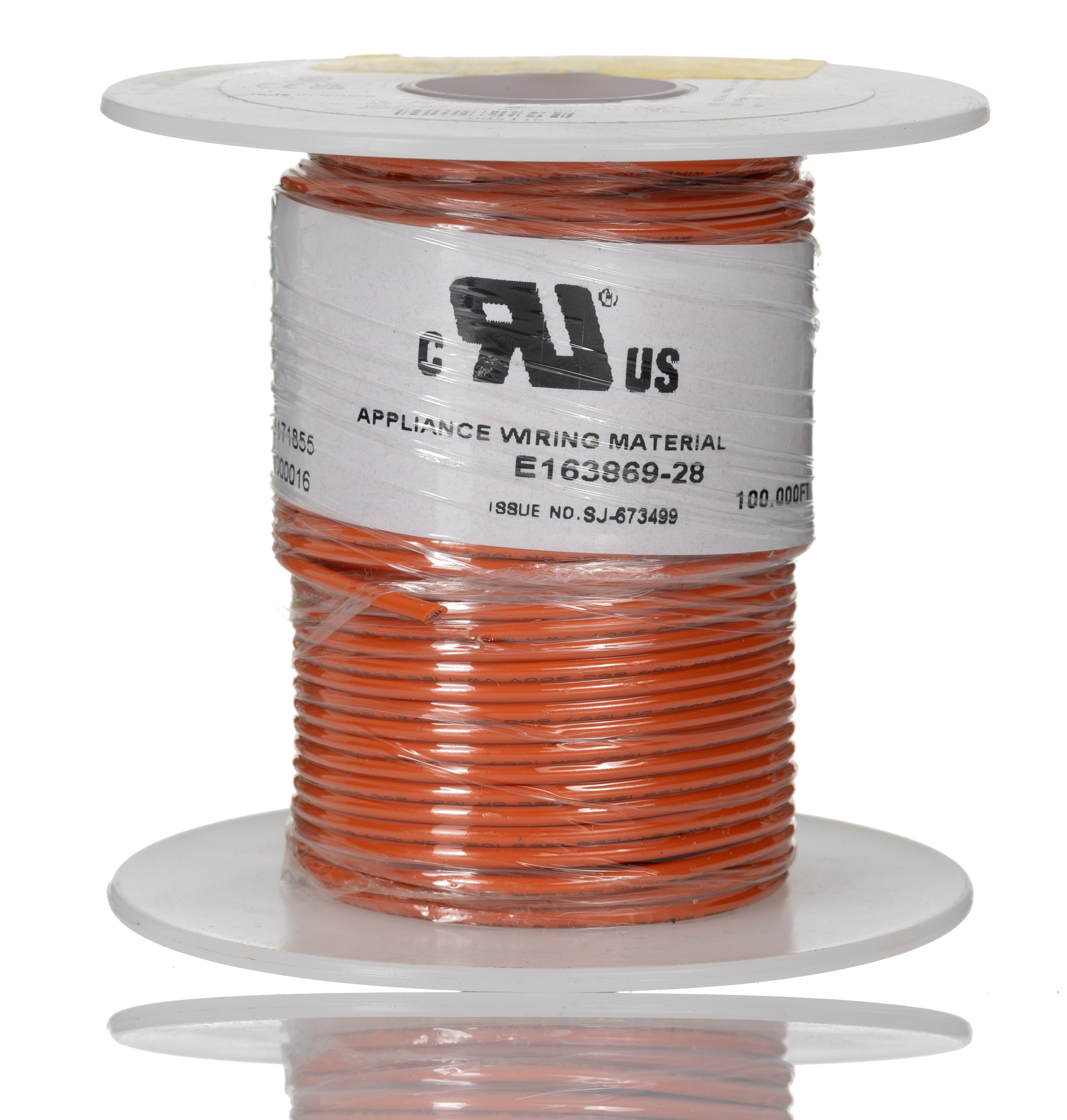 Alpha Wire Premium 3055 Series Orange 0.75 mm² Hook Up Wire, 18 AWG, 16/0.25 mm, 30m, PVC Insulation, 3055 OR005