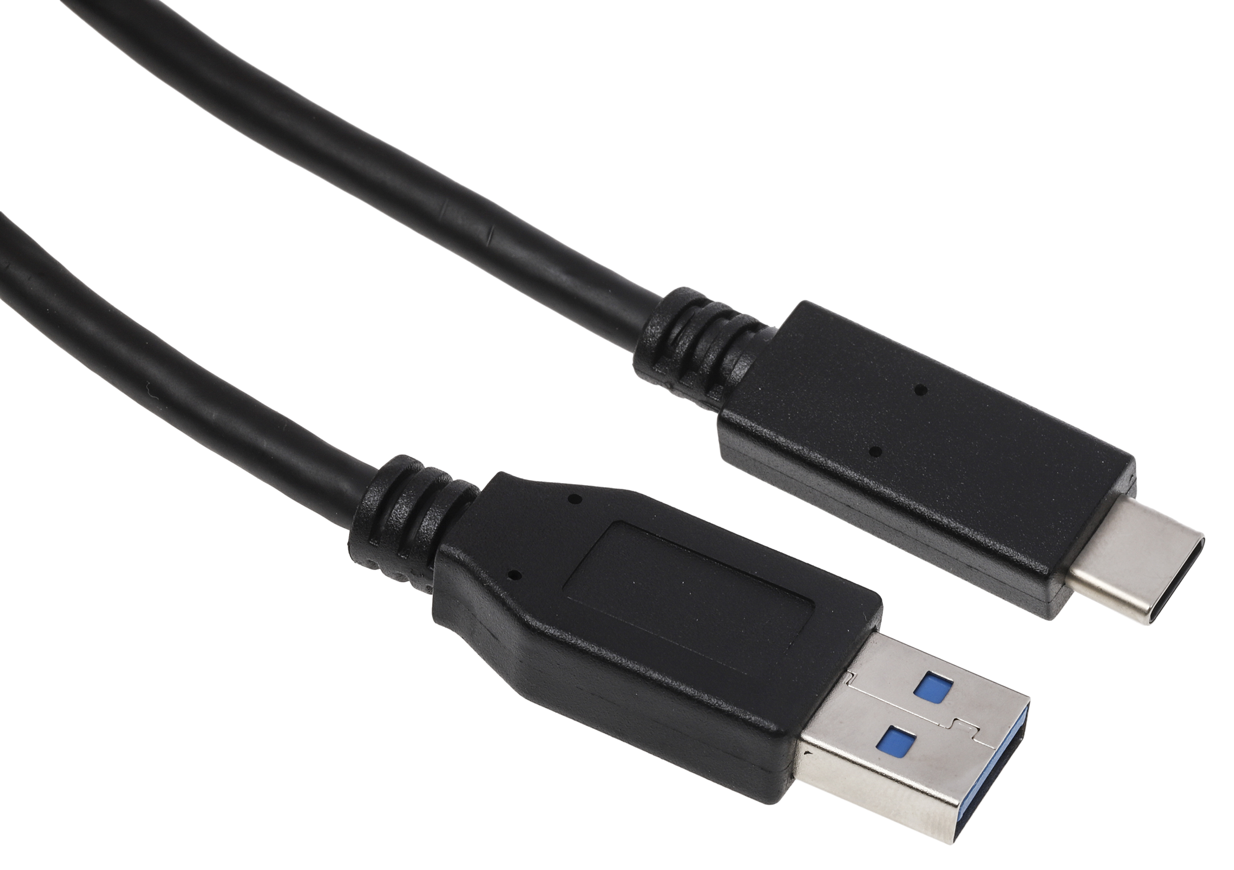 RS PRO USB 3.0, USB 3.1, Male USB A to Male USB C, 2m
