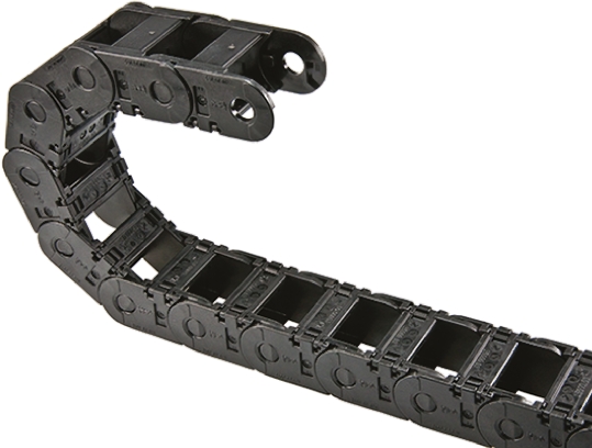 Igus 2400, e-chain Black Cable Chain - Flexible Slot, W54 mm x D38mm, L1m, 55 mm Min. Bend Radius, Igumid G