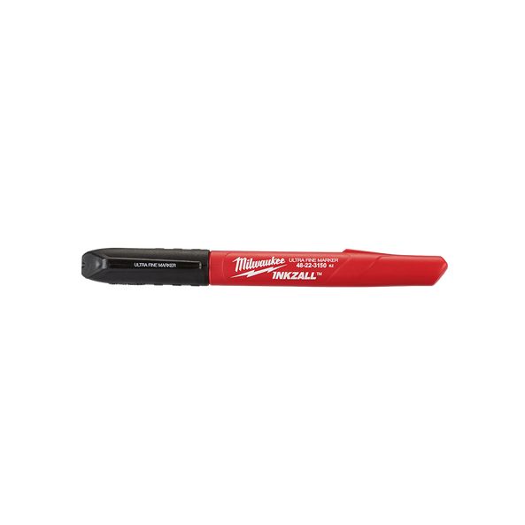 Milwaukee 0.6 mm Tip Black Marker Pen