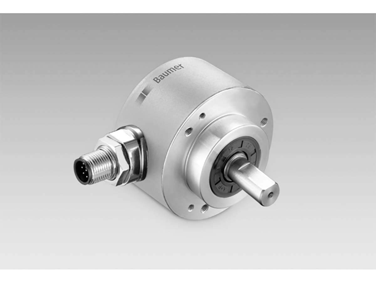 Baumer EAM580 Series Magnetic Absolute Encoder, Solid Type, 10mm Shaft