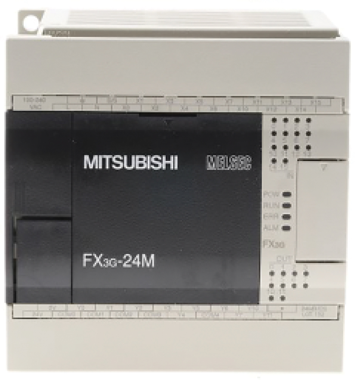 Mitsubishi Electric FX3G Series Logic Module, 100 → 240 V ac Supply, Transistor Output, 14-Input, Sink, Source