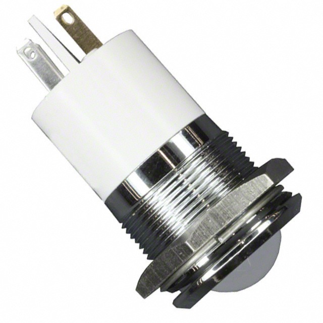 APEM Q22 Series White Panel Mount Indicator, 220V ac, 22mm Mounting Hole Size, Faston, Solder Lug Termination, IP67