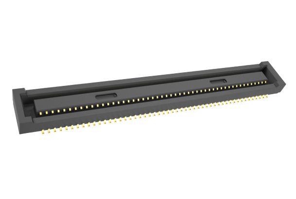 Amphenol Communications Solutions BergStak Series PCB Mount PCB Connector, 100-Contact, 2-Row, 0.4mm Pitch, Pin