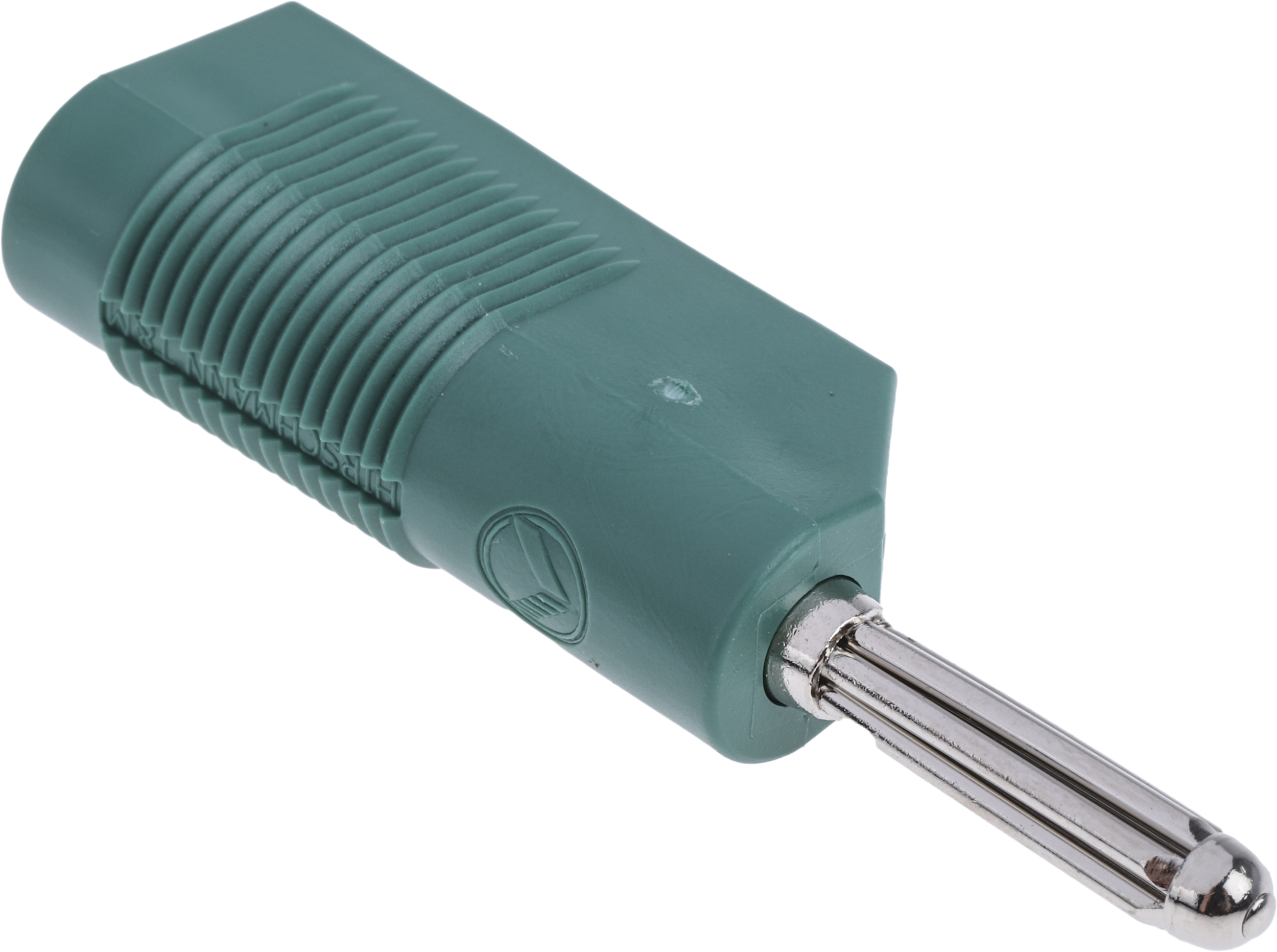 Hirschmann Test & Measurement Green Male Banana Plug - Screw, 60V dc