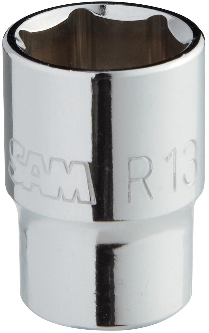 SAM 1/4 in Drive 1/4in Hexagon, 6 point, 9.3mm, 25 mm Overall Length