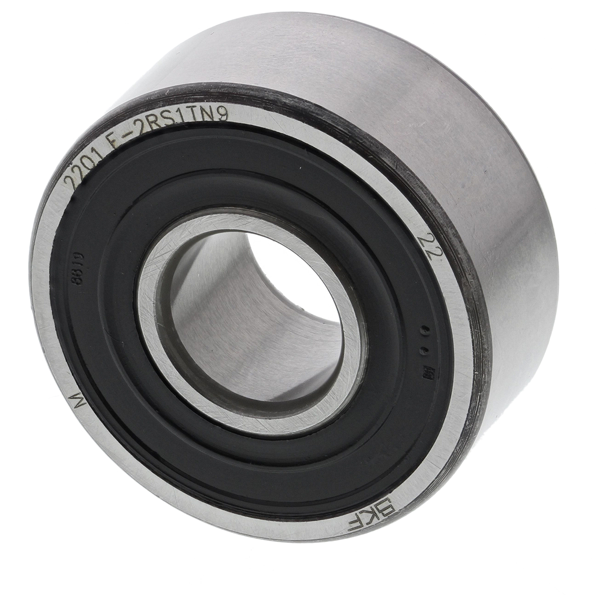 SKF 2201 E-2RS1TN9 12 mm ID 2 Row Ball Bearing -, 32 mm OD