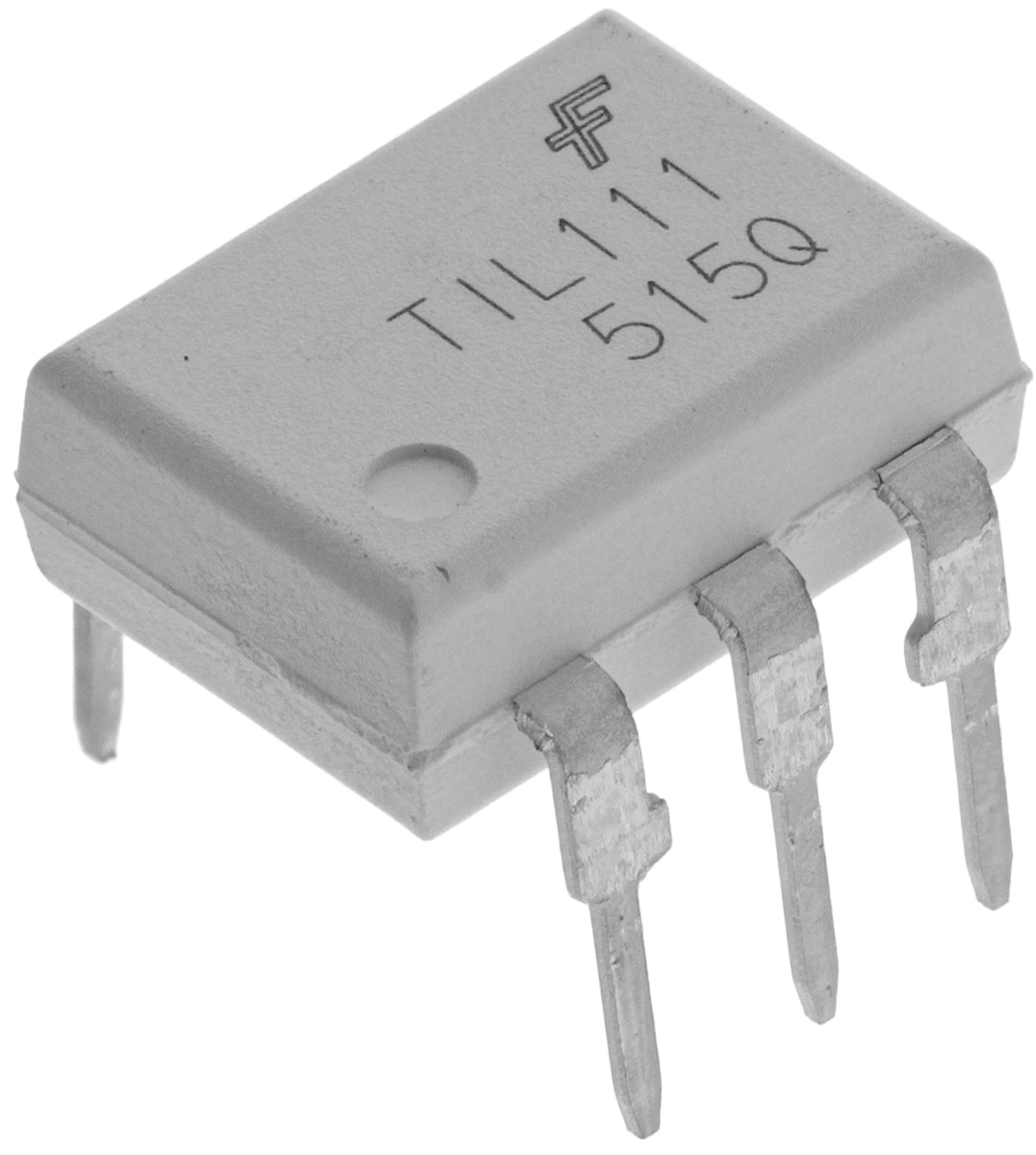 onsemi, TIL111M DC Input Transistor Output Optocoupler, Through Hole, 6-Pin MDIP