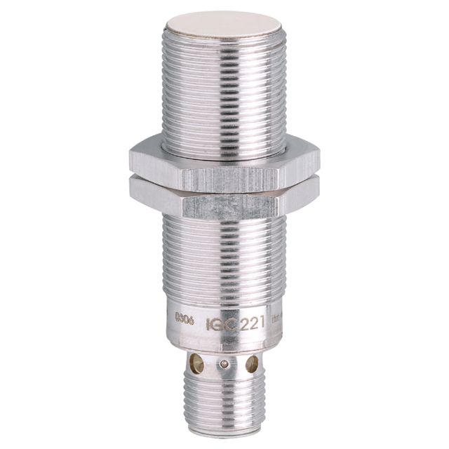 ifm electronic Inductive Threaded Barrel Proximity Sensor, M18, 8 mm Detection NO, 20 → 140 V ac/dc, 20 →