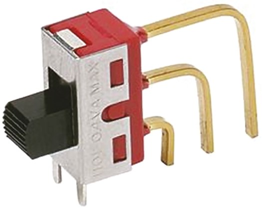 C & K PCB Slide Switch SPDT Latching 400 mA @ 20 V Slide
