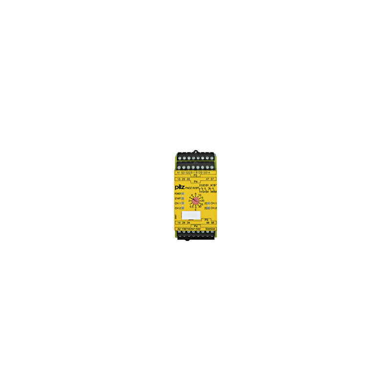Pilz 777 Safety Relay 24V dc, Single/Dual-Channel 5 Safety Contacts