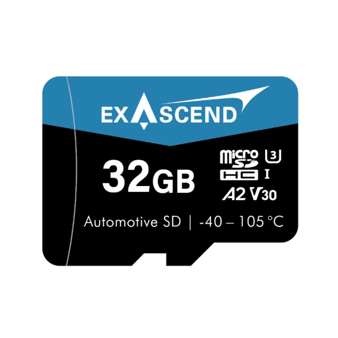 Exascend 32 GB Industrial MicroSDHC Micro SD Card, A2, Class 10, UHS-1 (U3), V30