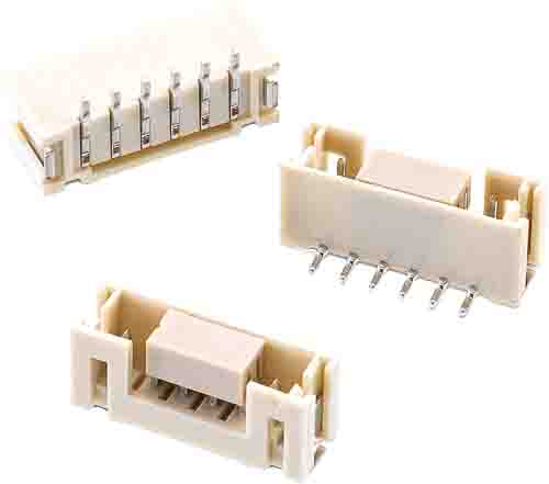Wurth Elektronik WR-WTB Series Vertical Surface PCB Header, 9 Contact(s), 2 mm Pitch, 1 Row, Shrouded