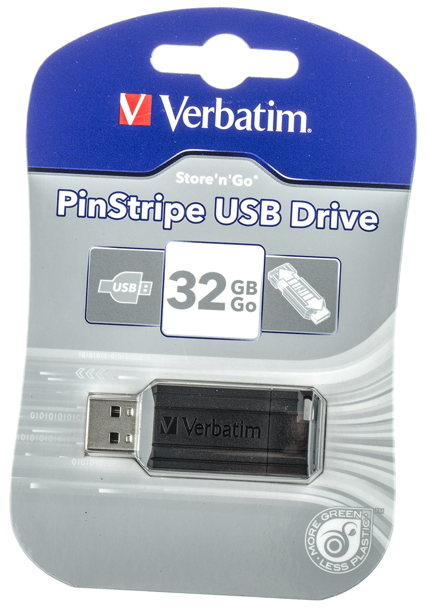 Verbatim PinStripe 32 GB USB 2.0 USB Stick