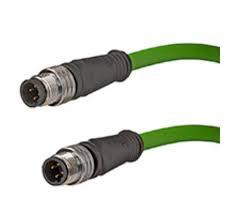 Brad from Molex Male 4 way M12 to Male 4 way M12 Sensor Actuator Cable, 2 m