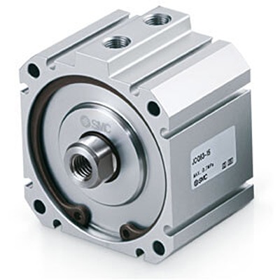 SMC Pneumatic Piston Rod Cylinder - JCDQ20-20 20 mm Bore, 20 mm JCQ Series, Double Acting Acting