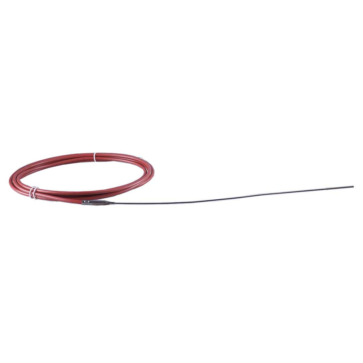 Jumo PT100 Temperature Probe, 1.9mm Dia, 70mm Long, 4 Wire, Class B +600°C Max