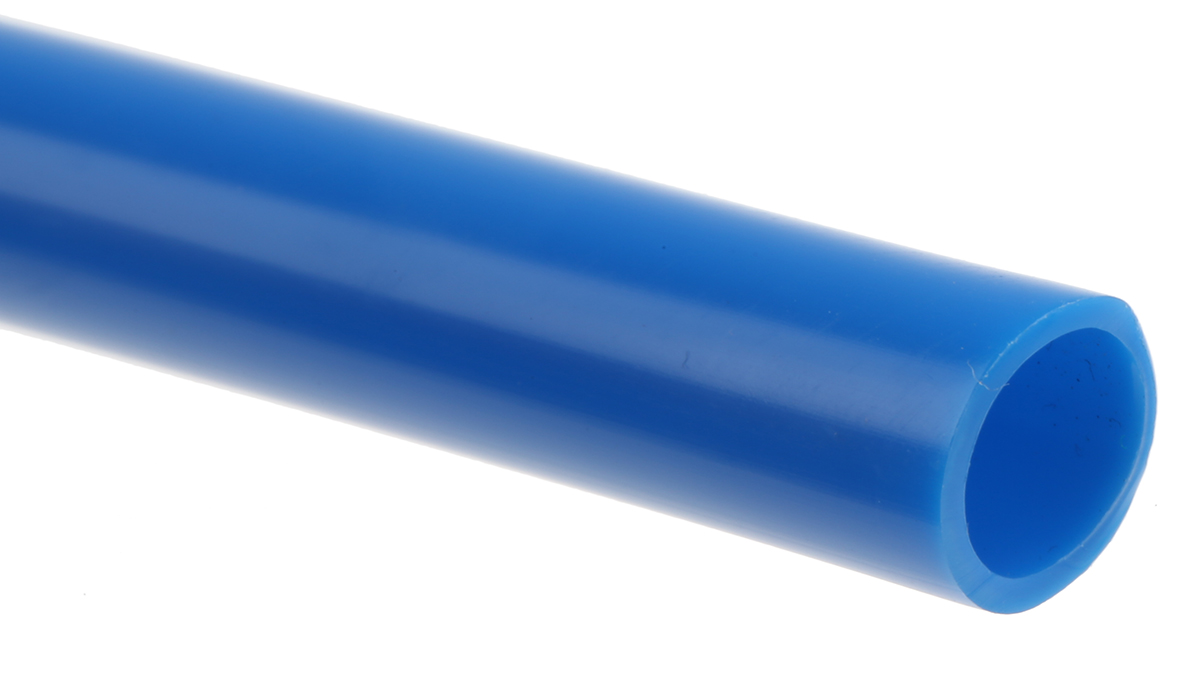RS PRO Compressed Air Pipe Blue Nylon 10mm x 30m NLF Series