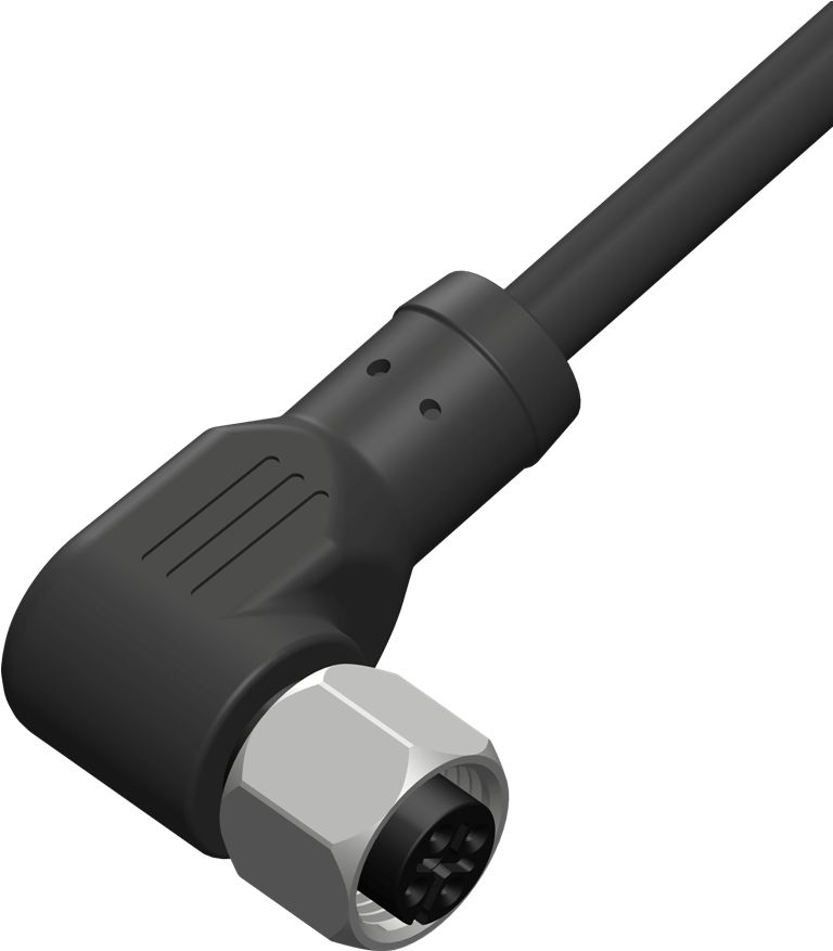 RS PRO Female 4 way M12 to Unterminated Free End Sensor Actuator Cable, 5 m