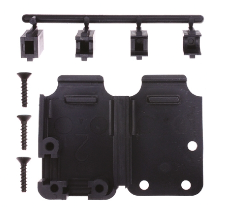 TE Connectivity 207470 Series Thermoplastic D Sub Backshell, 15 Way