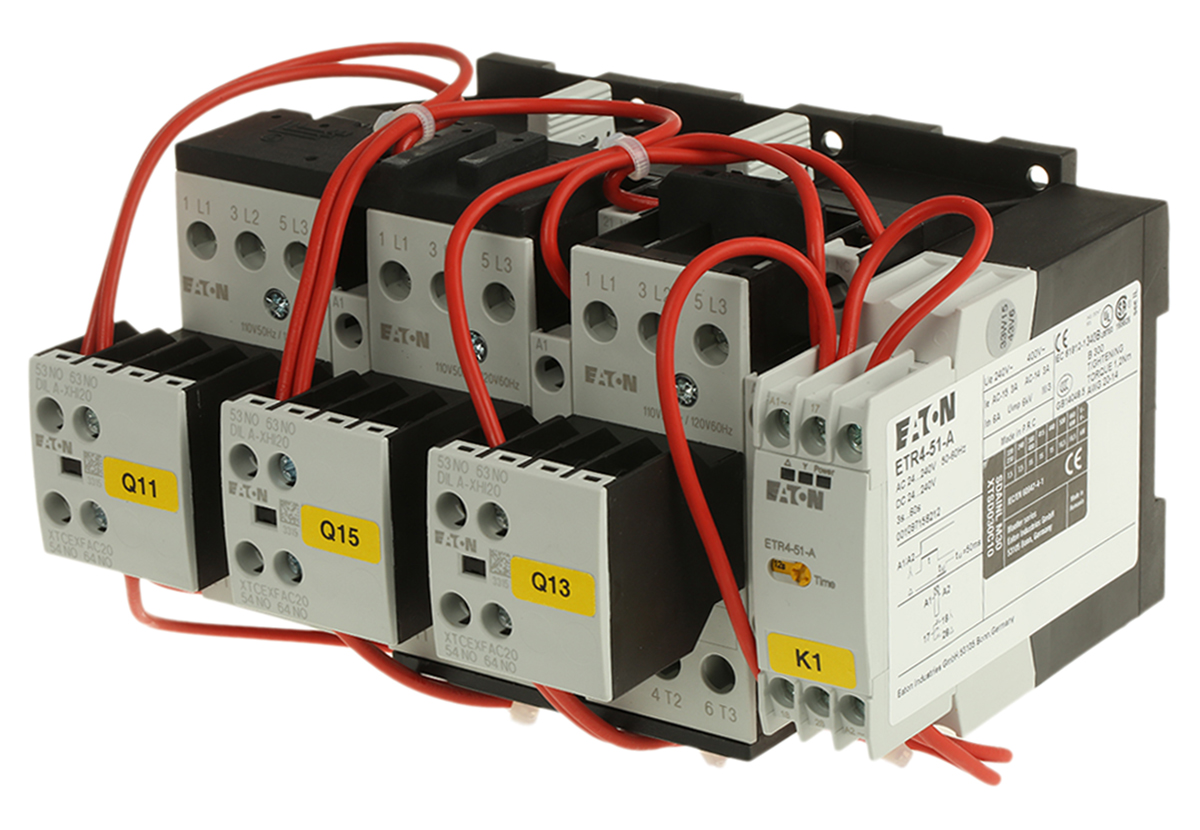 Eaton DOL Starter, DOL, 15 kW, 110 V ac, 3 Phase, IP55