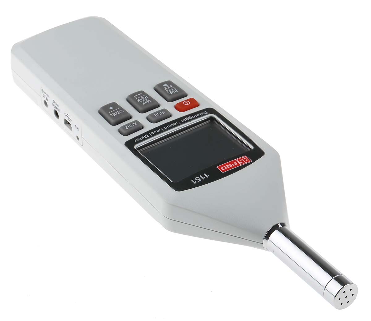 RS PRO  Datalogging Sound Level Meter, 30dB to 130dB, 8kHz max