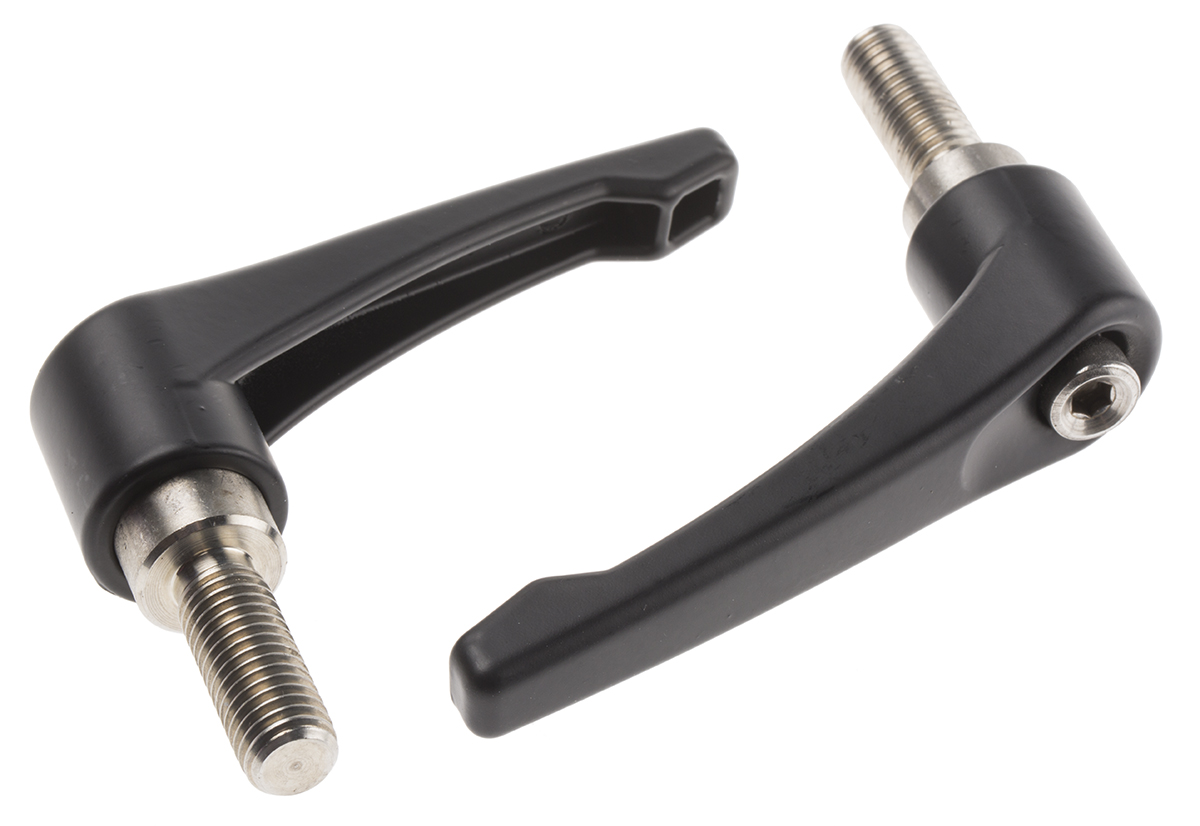 RS PRO Clamping Lever, M12 x 32mm