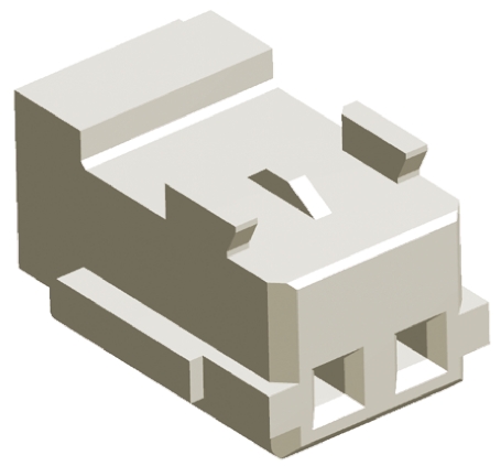 TE Connectivity, AMP Mini CT Female Connector Housing, 1.5mm Pitch, 2 Way, 1 Row