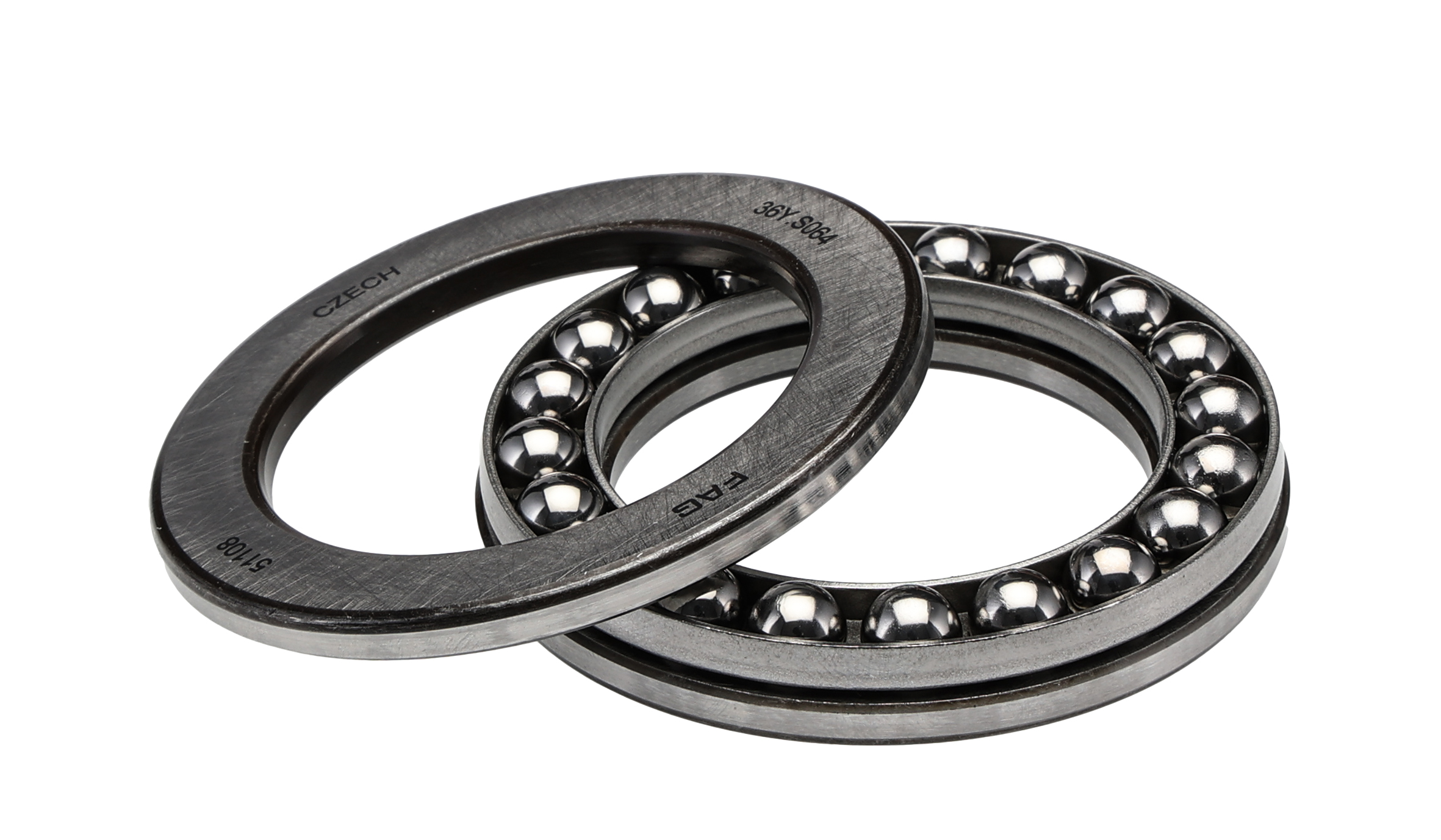 FAG 51108 1 Row Ball Bearing - 40 mm ID, 60 mm OD